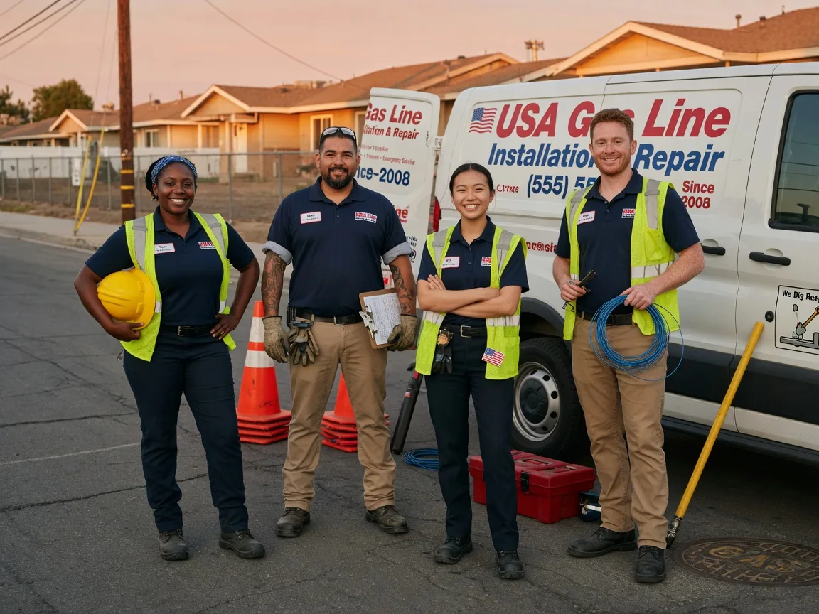 Gas Line Installation company in Crimora, VA